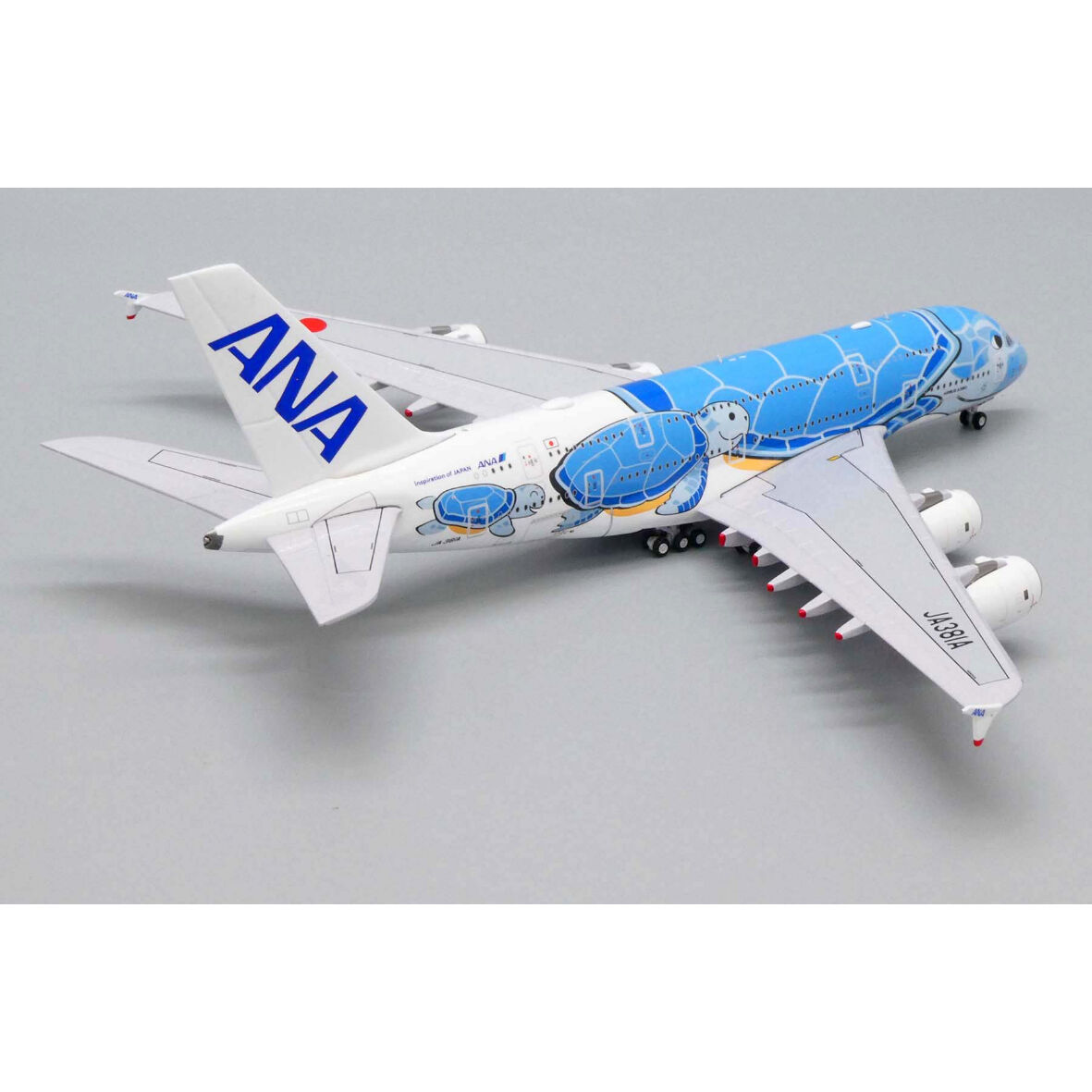 非売品・新商品情報】1/400 A380 ANAフライングホヌ ハワイの「空」ANA