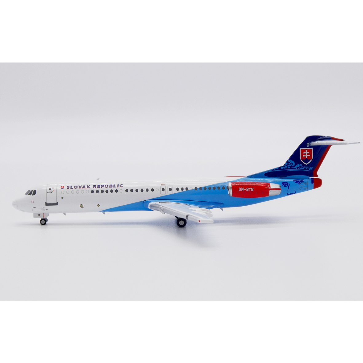 JC Wings1:200 スロバキア政府専用 Fokker100 OM-BYC JC Wings1:200 スロバキア政府専用 Fokker100 OM-BYC - メルカリ