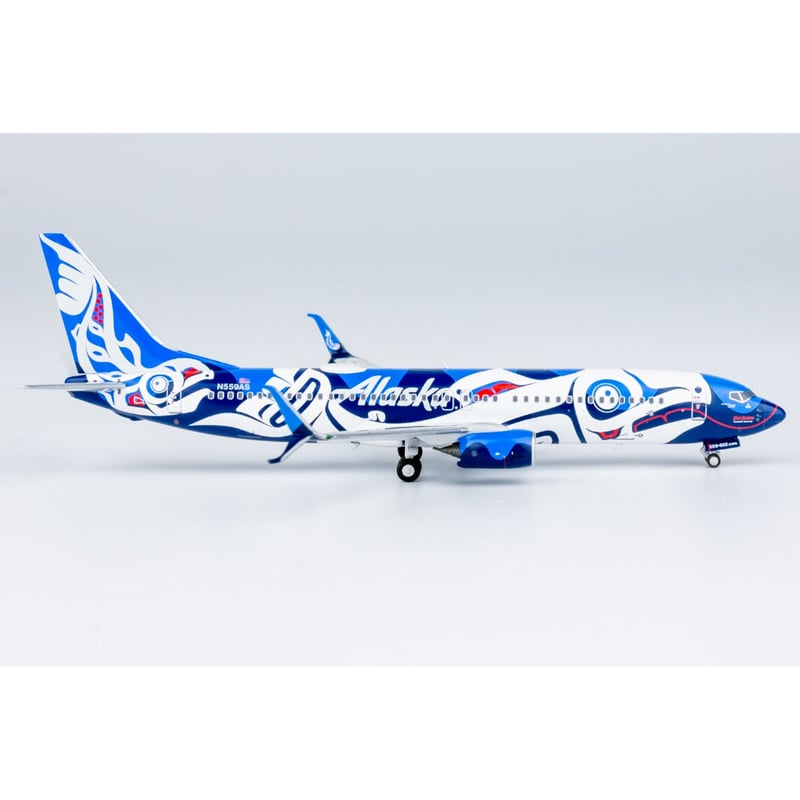 アラスカ航空 Phoenix 1/400 ディズニー塗装 NG Models アラスカ航空