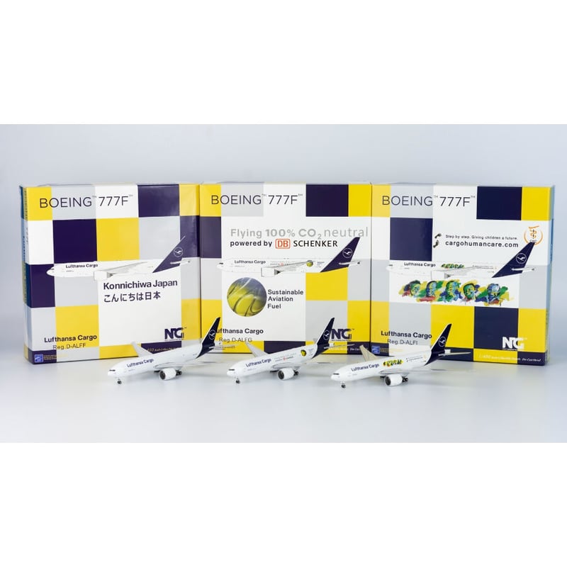 ルフトハンザカーゴ 777F D-ALFG 1/400 お取り寄せ商品】1/400 777F ルフトハンザ・カーゴ 白色塗装