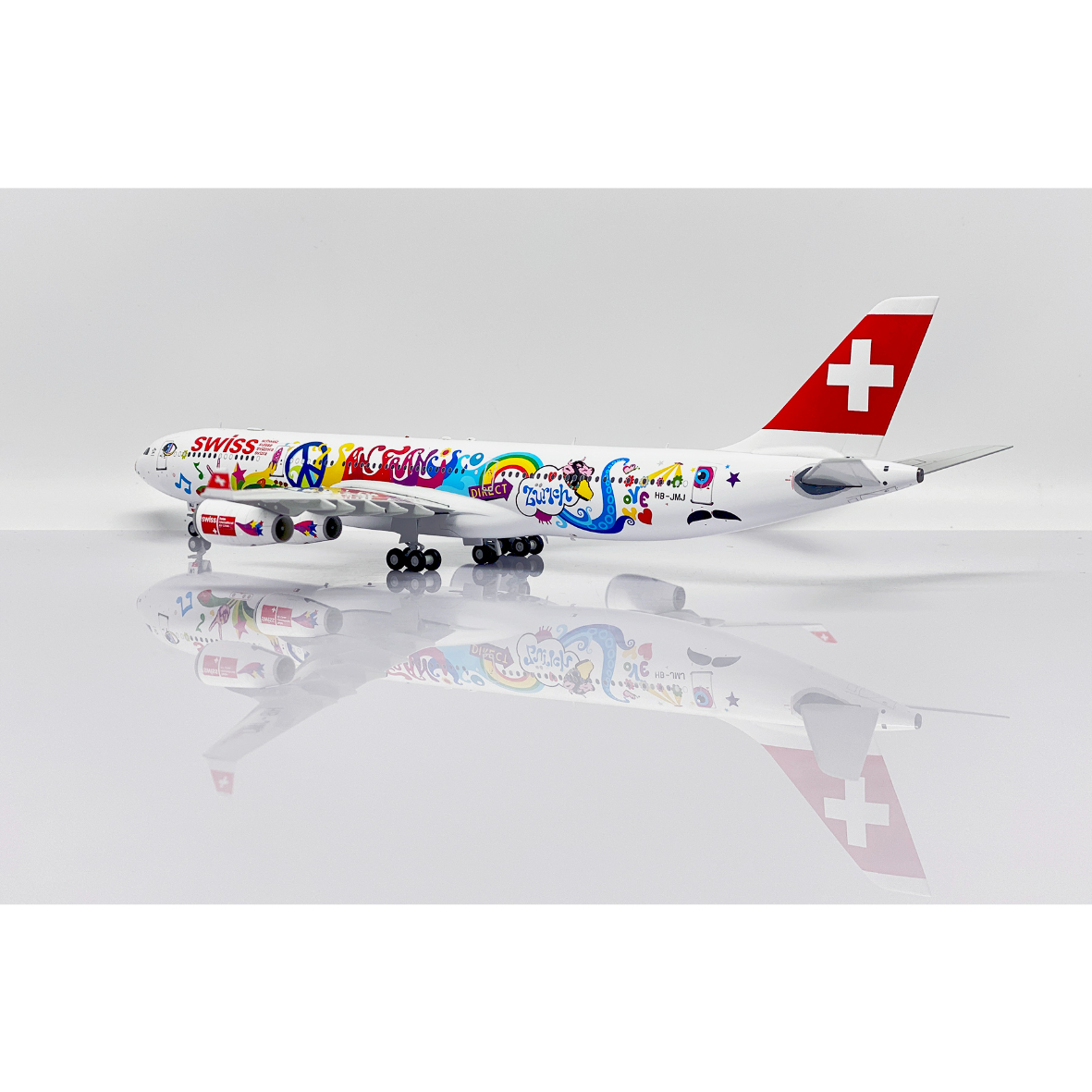 お取り寄せ商品】1/200 A340-300 スイス国際航空「San Francisc お取り寄せ商品】1/200 A340-300 スイス国際航空「San Francisc