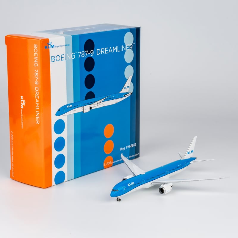 お取り寄せ商品】1/400 787-9 KLMオランダ航空「王冠なしのKLMロゴ」