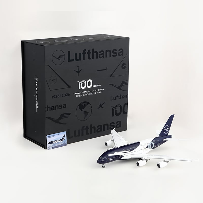 お取り寄せ商品】1/200 A380 ルフトハンザドイツ航空「創業100周年記念