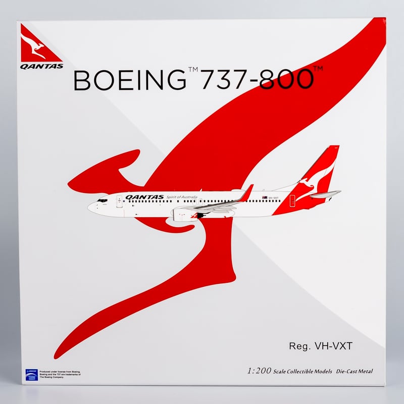お取り寄せ商品】1/200 737-800/w カンタス航空「Townsville」