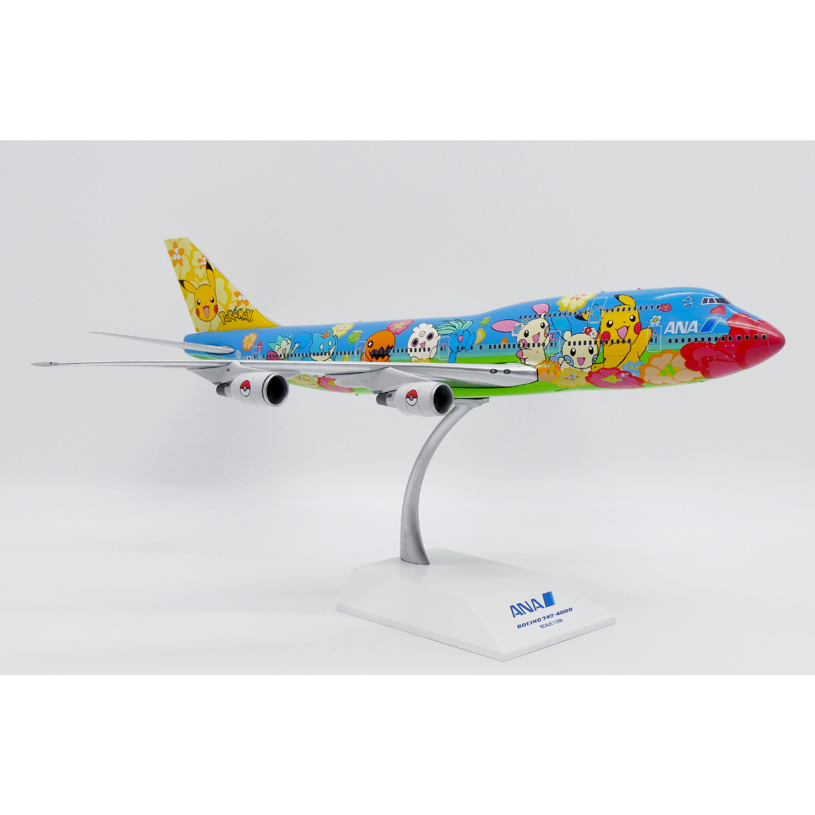 非売品・新商品情報】1/200 747-400D ANA「お花ジャンボ特別塗装機」