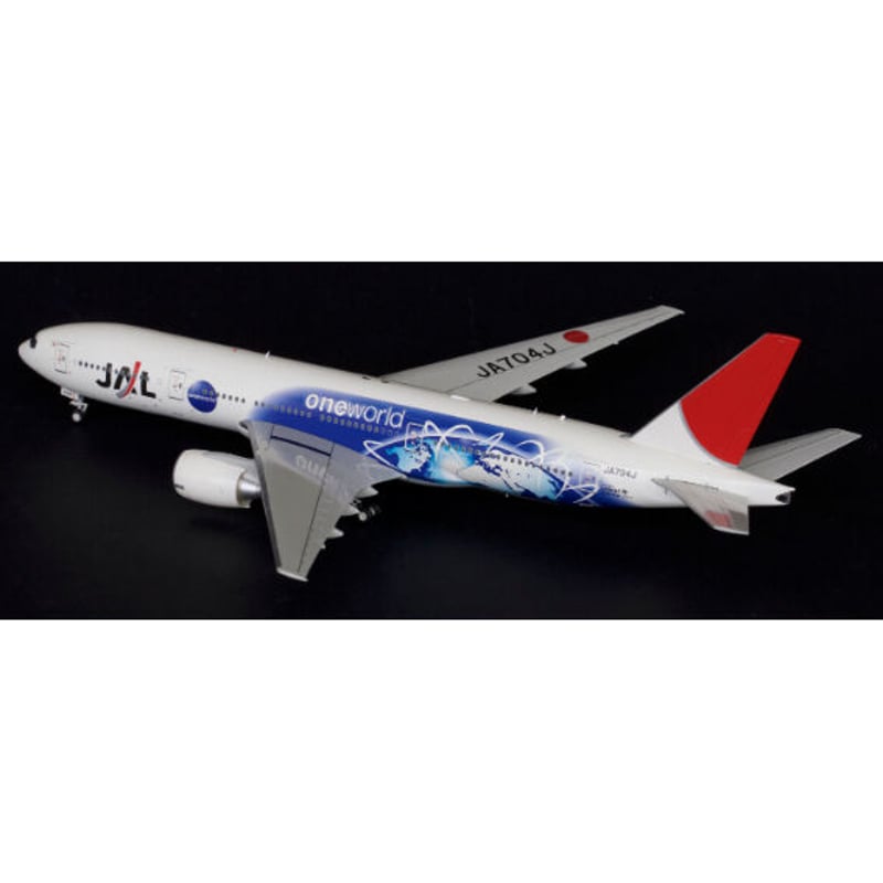 非売品・新商品情報】1/200 B777-200 JAL oneworld塗装 JA704J...