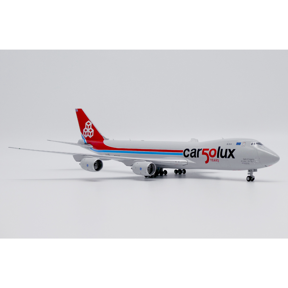 1/400 747-8F カーゴルクス「カーゴルクス50周年記念特別塗装機」 LX