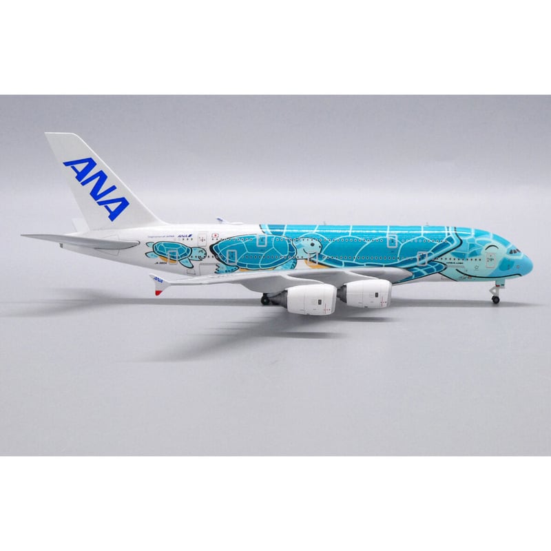 ANA フライングホヌ 2号機 エメラルド 1/500 ANA公式 非売品・新商品情報】1/500 A380 ANAフライングホヌ ハワイの「海