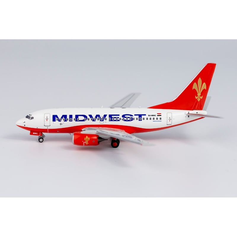 お取り寄せ商品】1/400 737-600 ミットウェスト・エアラインズ [Fl