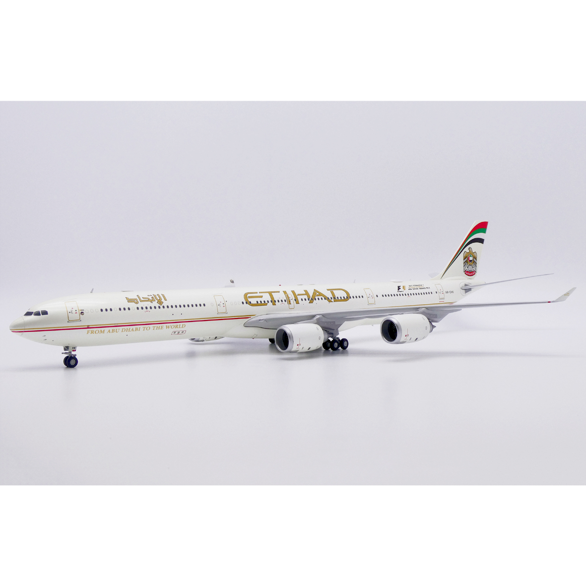 エティハド航空 A340-600 1/400 予約商品】1/200 A340-600 エティハド航空 A6-EHK スタンド付き