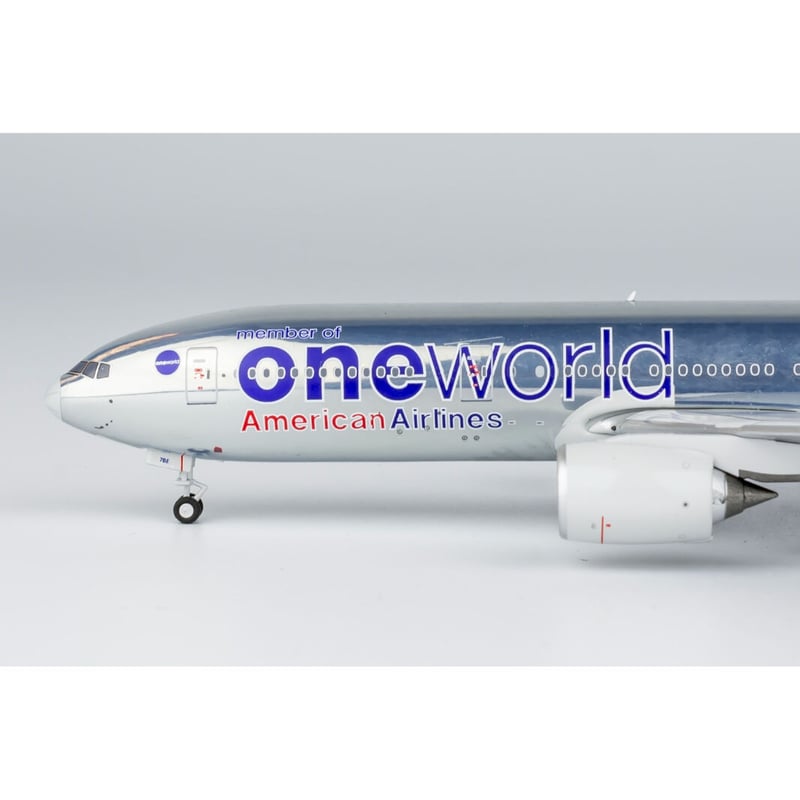 お取り寄せ商品】1/400 777-200ER アメリカン航空「ワンワールド塗装機