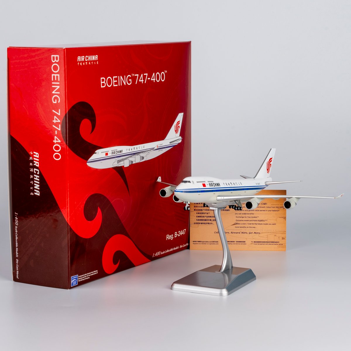Boeing727_223出品 お取り寄せ商品】1/400 747-400 中国国際航空 B-2447 | ひこー