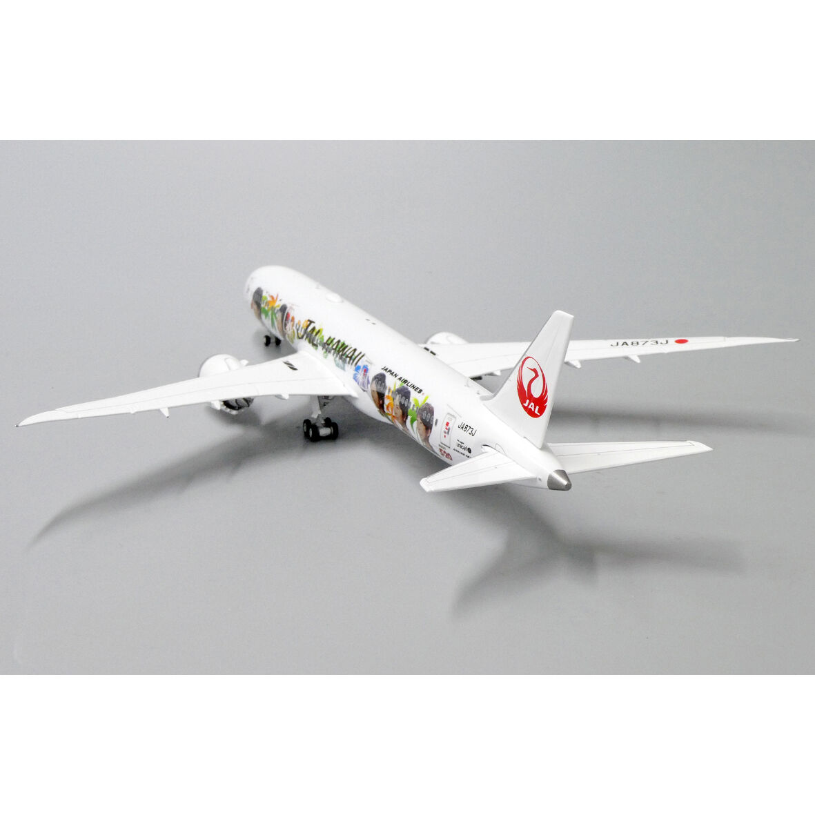 非売品・新商品情報】1/400 B787-9 JAL ハワイ「嵐ジェット」JA873J | 