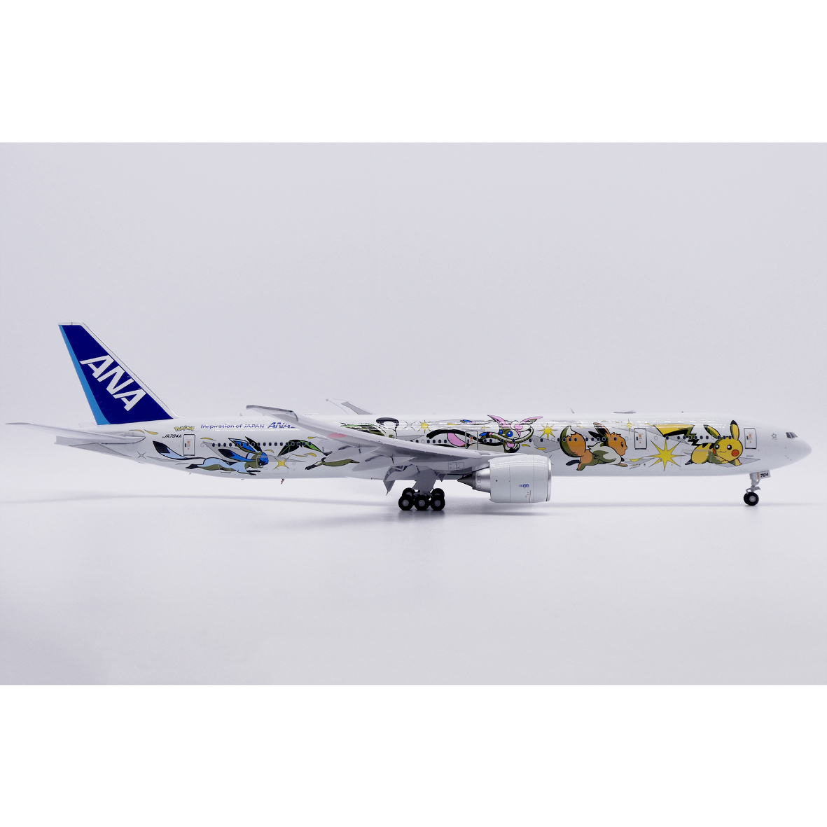 航空機・ヘリコプター JFox ANA BOEING B777-200 JA744A 1/200 original