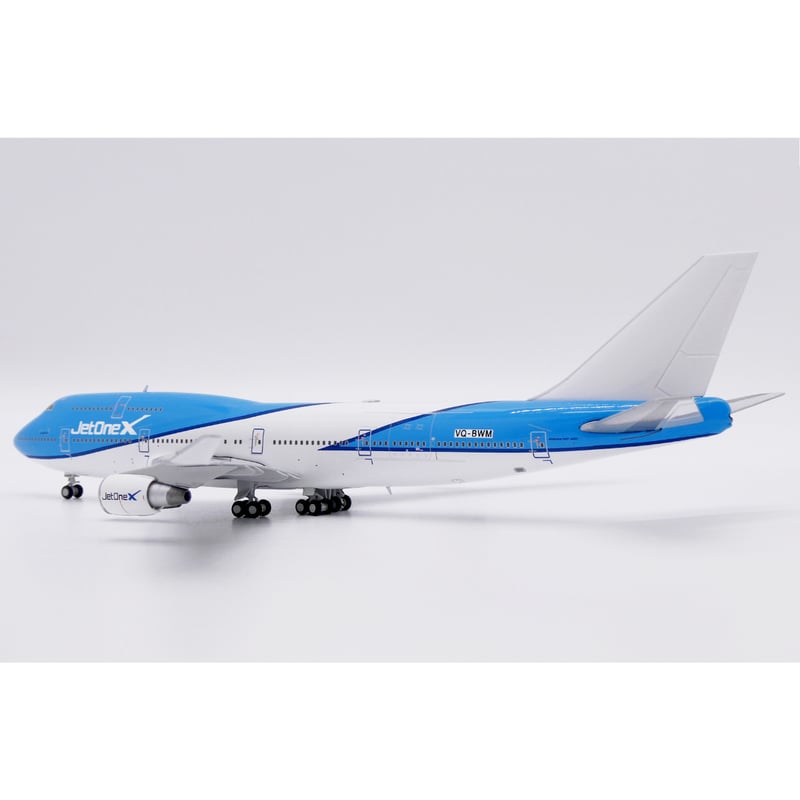 限時セール】【お取り寄せ商品】1/400 747-400 ジェットワンX VQ-BW