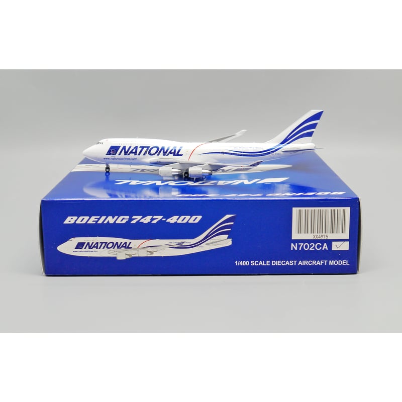 お取り寄せ商品】1/400 747-400(BCF) ナショナル・エアラインズ お取り寄せ商品】1/400 747-400(BCF) ナショナル・エアラインズ