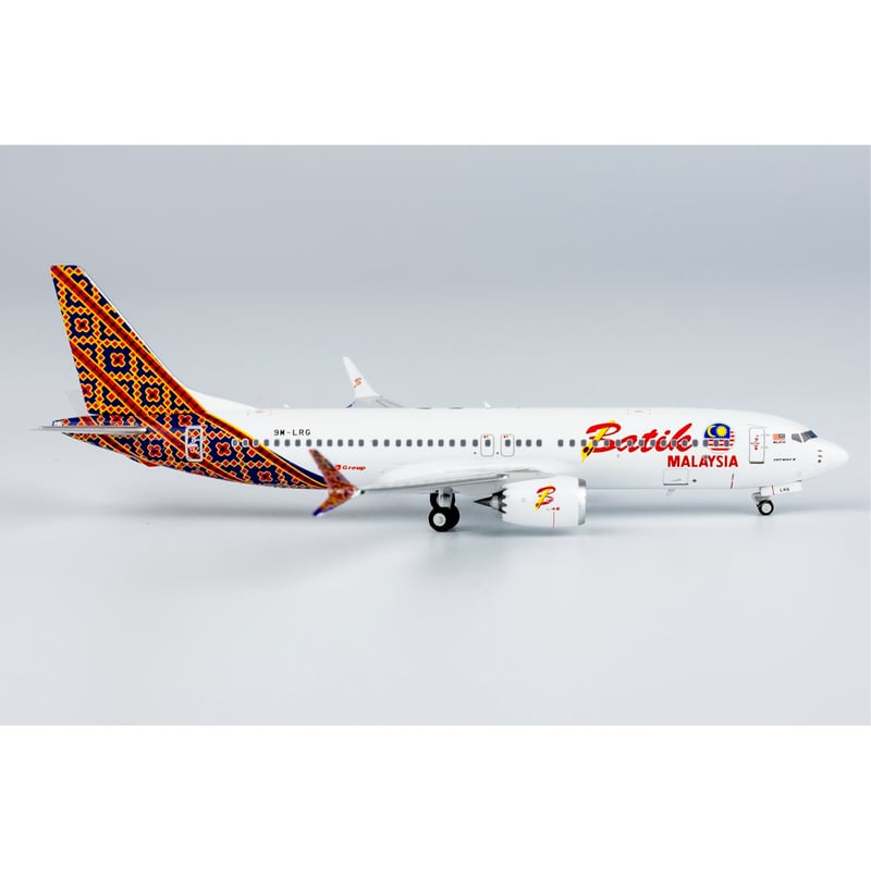 1/400 737 MAX 8 バティック・エア・マレーシア 9M-LRG | ひ