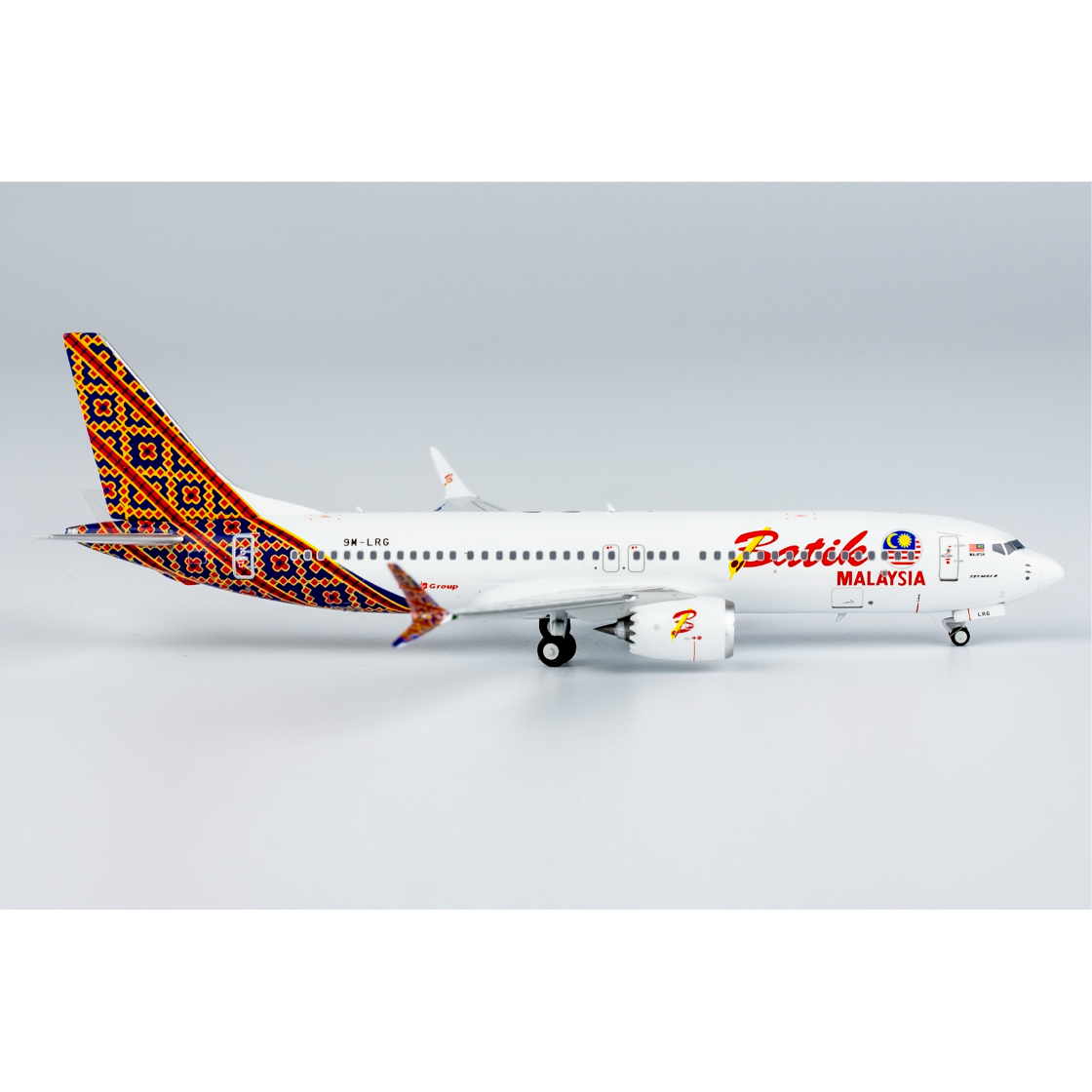 1/400 737 MAX 8 バティック・エア・マレーシア 9M-LRG | ひ