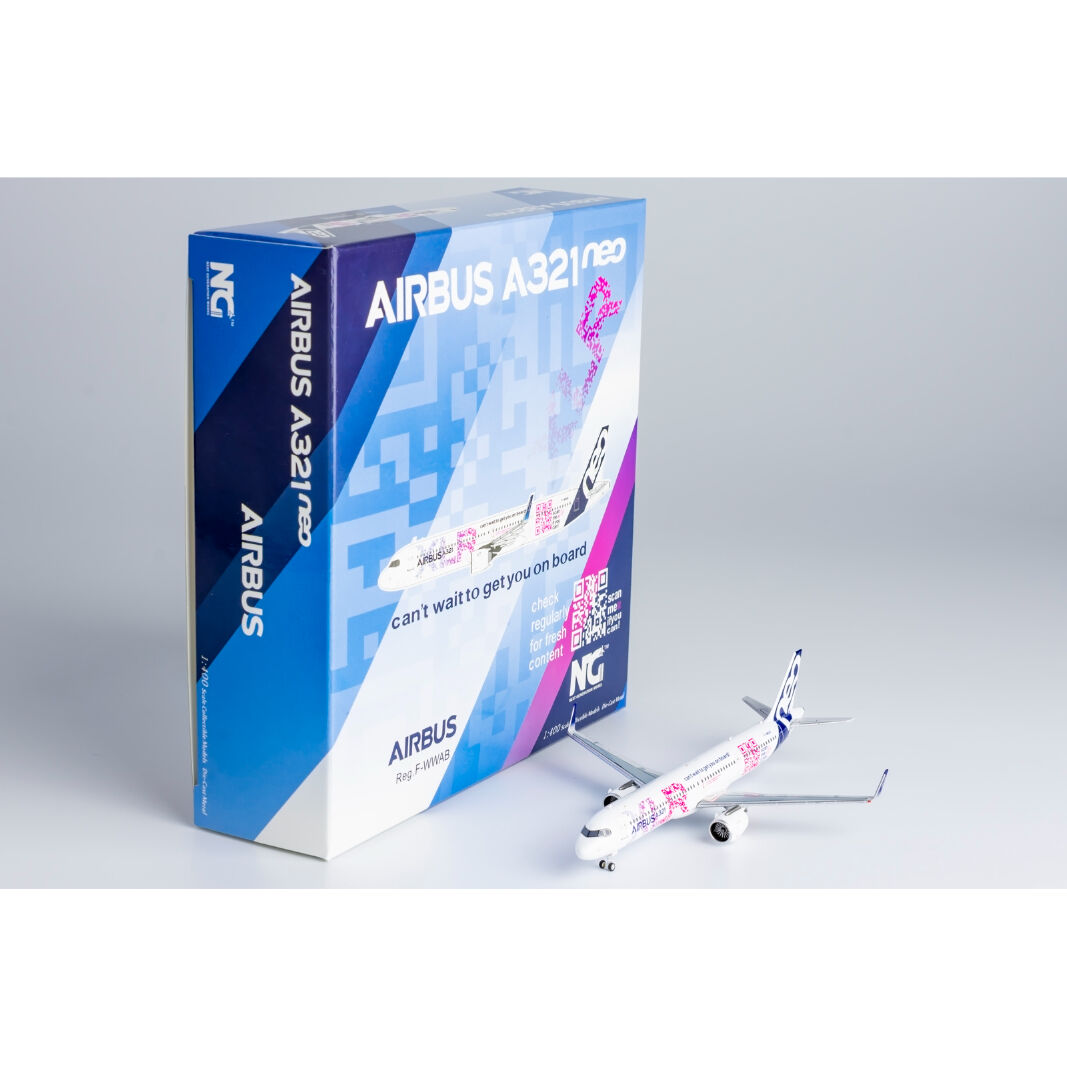 1/400 A321XLR エアバス社 ハウスカラー 「QRコード」 F-