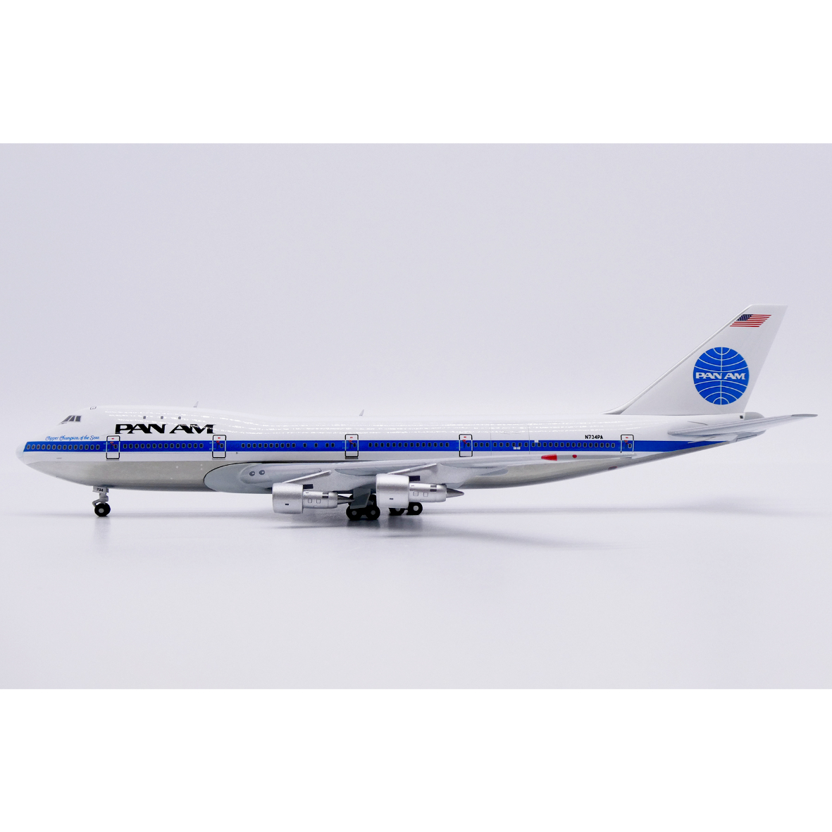 1/400 747-100 パンアメリカン航空「Clipper Champion