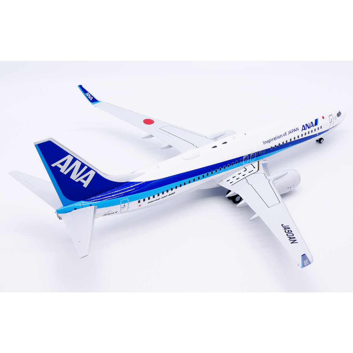 非売品・新商品情報】1/100 737-800 ANA JA90AN スタンド付