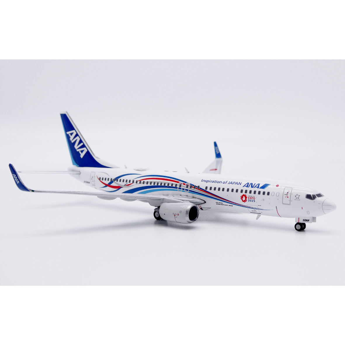 航空機・ヘリコプター ANA B737-800 JA58AN EXPO25 非売品・新商品情報】1/400 737-800 ANA「EXPO2025 ANA JET