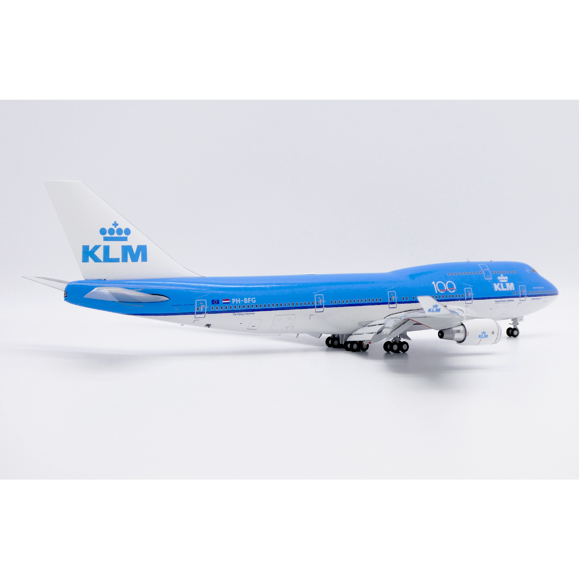 1/200 747-400 KLMオランダ航空 PH-BFG Flap Down