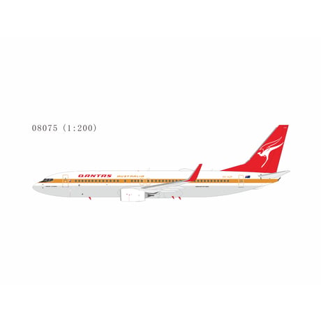 先割予約15％OFF】1/200 737-800/w カンタス航空「レトロ塗装」 VH-