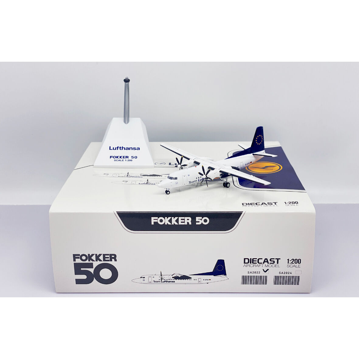 1/200 Fokker 50 ルフトハンザ・シティライン D-AFKU | ひこーきちゃん