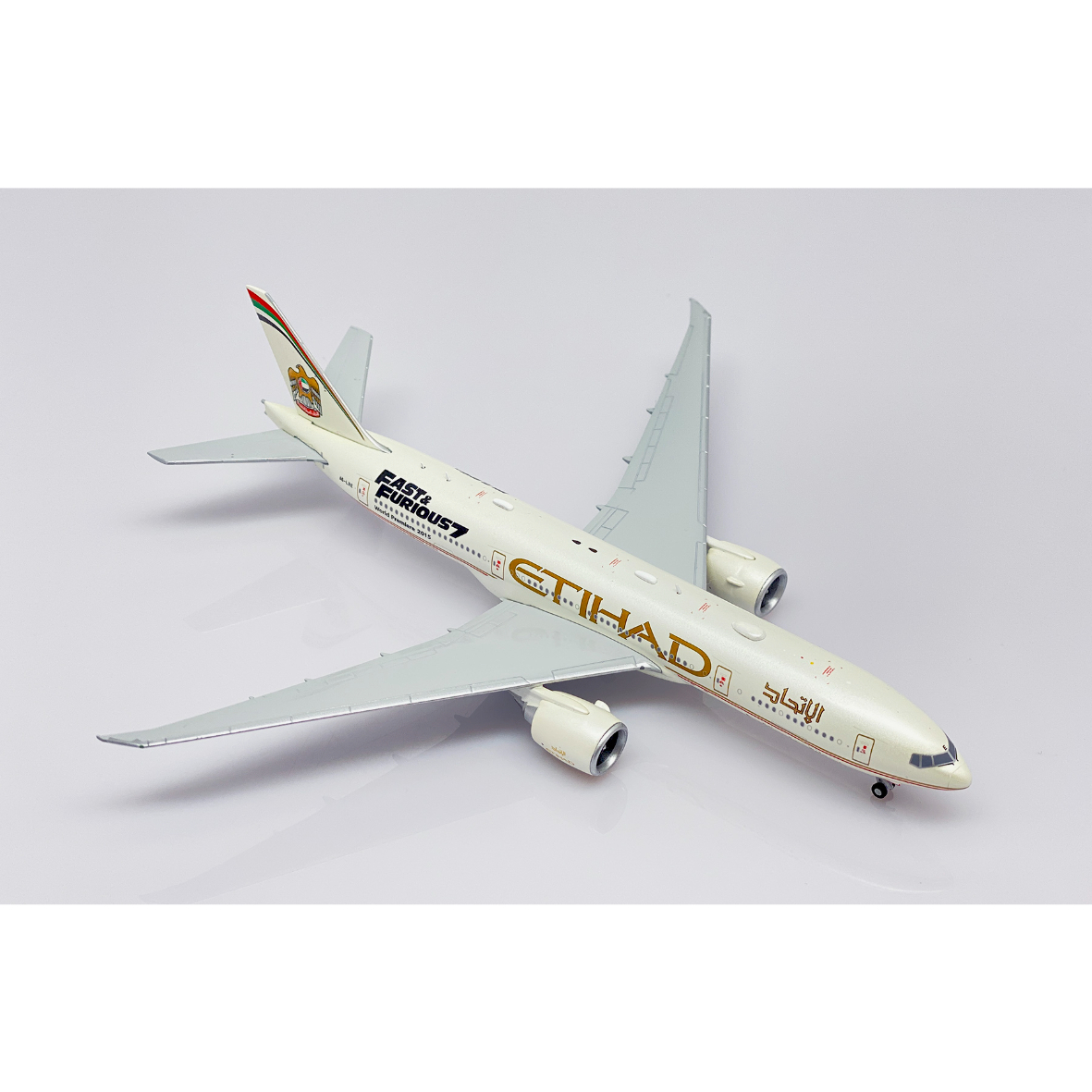 お取り寄せ商品】1/400 777-200LR エティハド航空「ワイルド・スピー
