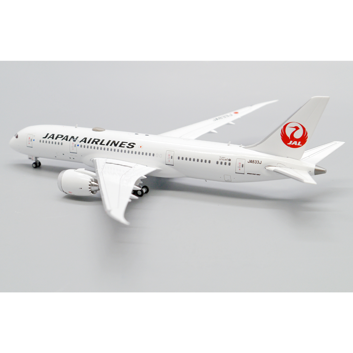 非売品・新商品情報】1/400 787-8 JAL JA833J | ひこーきちゃん