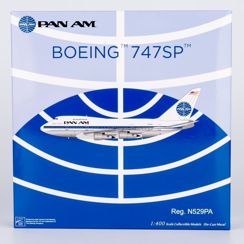 お取り寄せ商品】1/400 747SP パンアメリカン航空「Clipper America