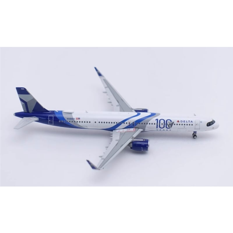 お取り寄せ商品】1/400 A321neo デルタ航空「デルタ100周年記念」 N589D