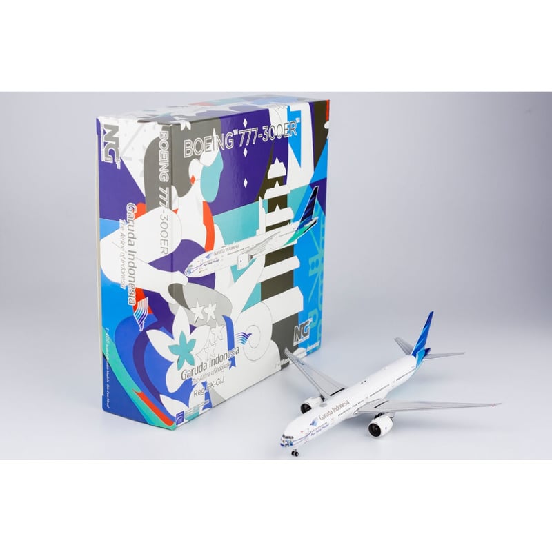 1/400 777-300ER ガルーダ・インドネシア航空「マスクをつけよう