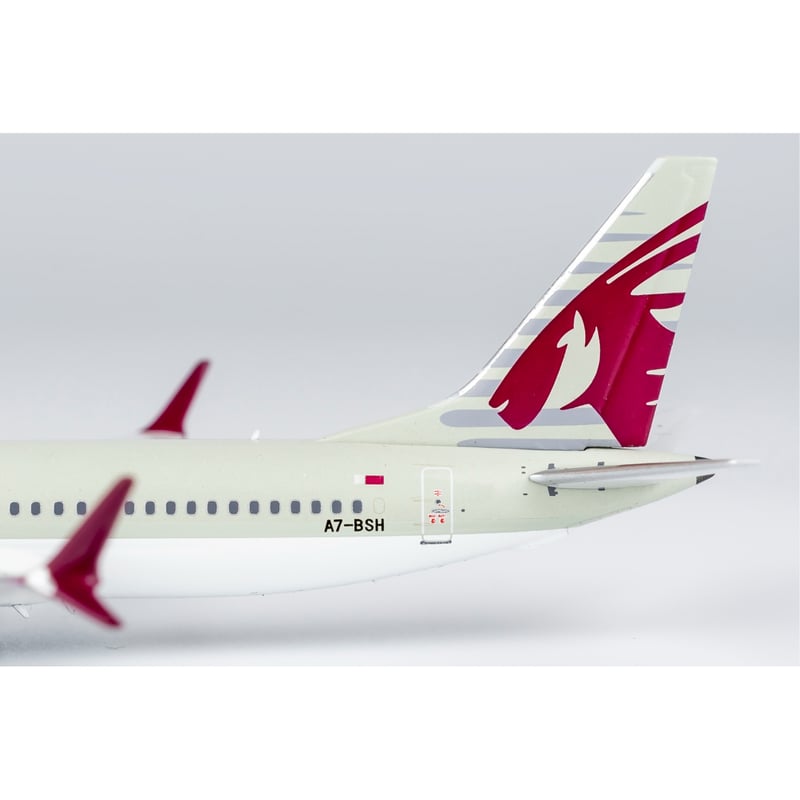お取り寄せ商品】1/400 737 MAX 8 カタール航空 A7-BSH |