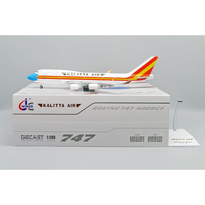 JC Wings FOR KALITTA AIR For Boeing B747-400F N744CK 1/200