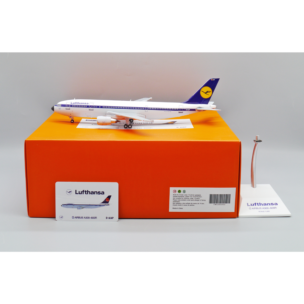 ルフトハンザドイツ航空 A300-600R D-AIAP 1/200 お取り寄せ商品】1/200 A300-600R ルフトハンザ航空