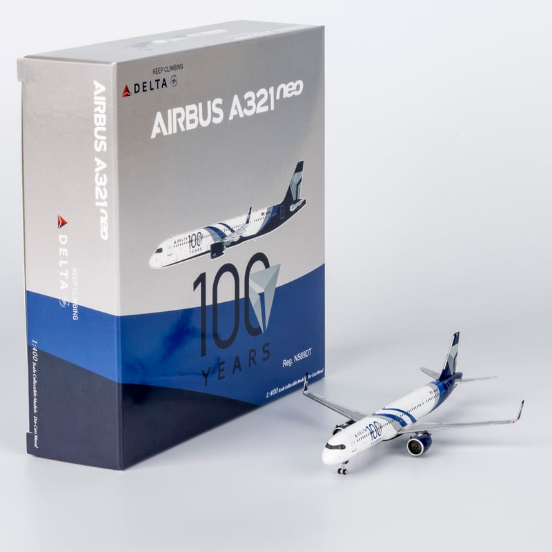 デルタ航空　delta 1/400 a321 NGモデル Centennial A321-Neo Model Airplane: 1:400 – Delta Shop