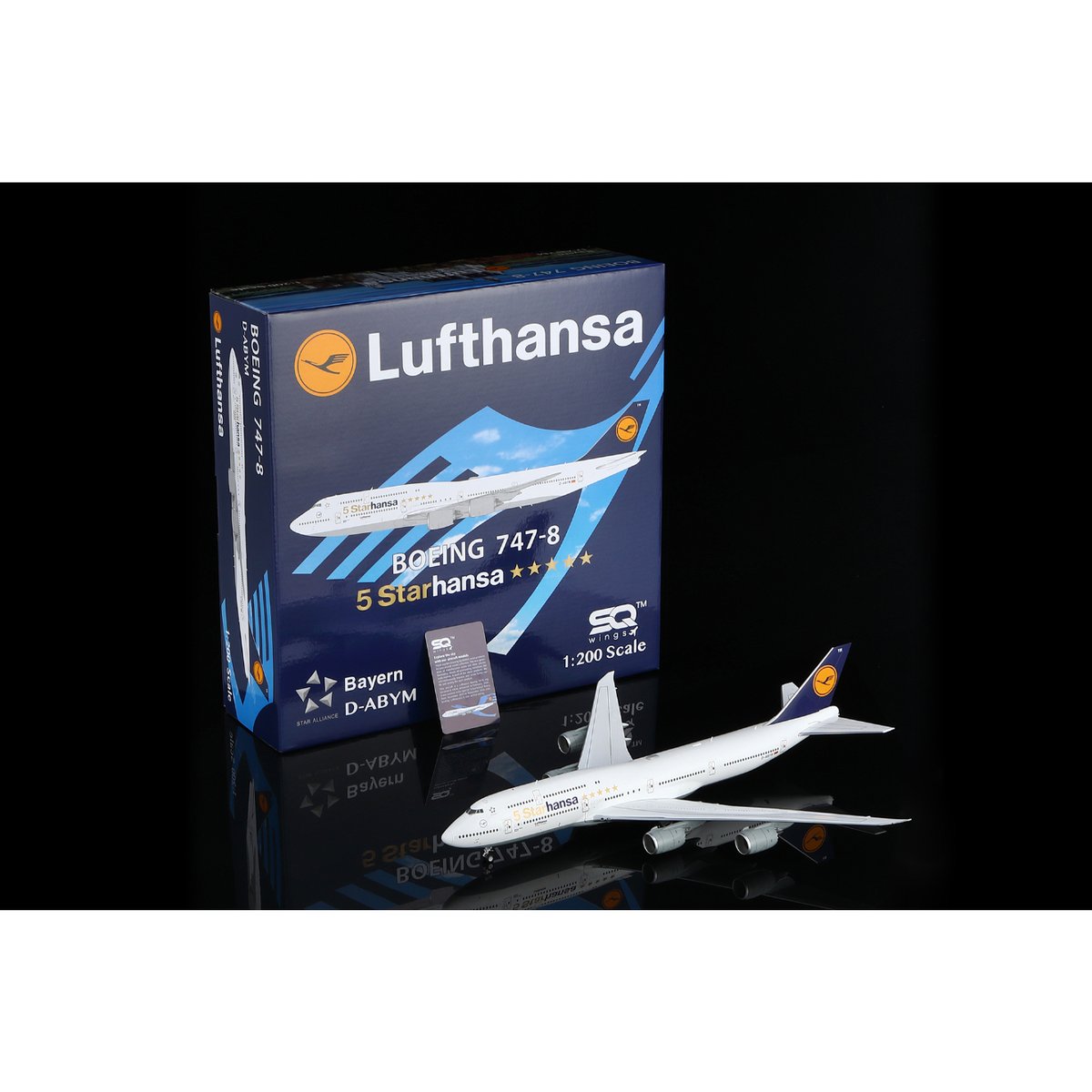 特価商品】【お取り寄せ商品】1/200 747-8 ルフトハンザ航空 D-ABYM |
