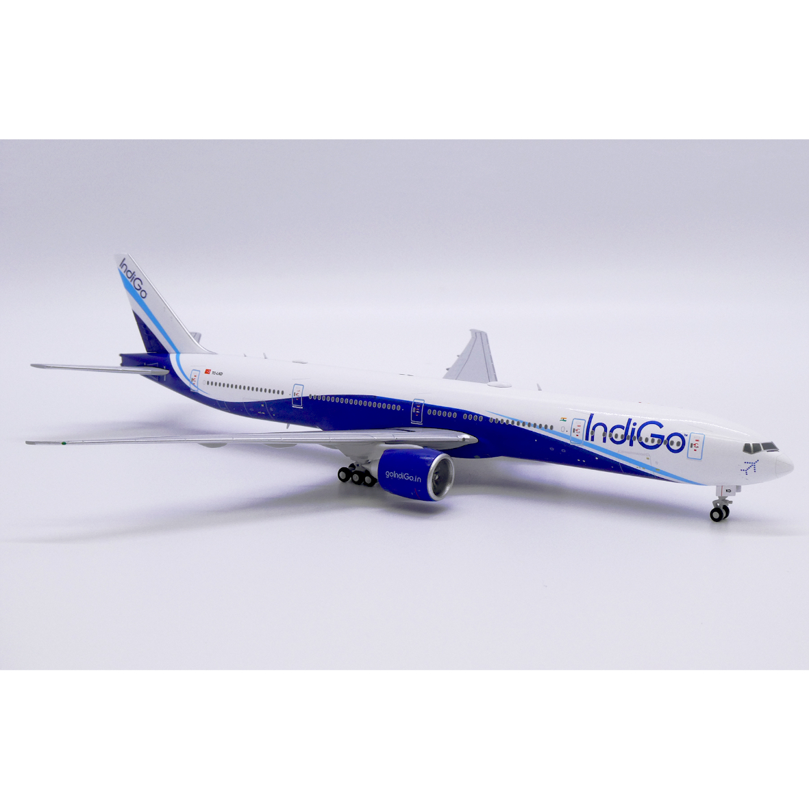 インディゴ 777-300ER TC-LKD 1/400 お取り寄せ商品】1/400 777-300ER インディゴ航空 TC-LKD | ひこ