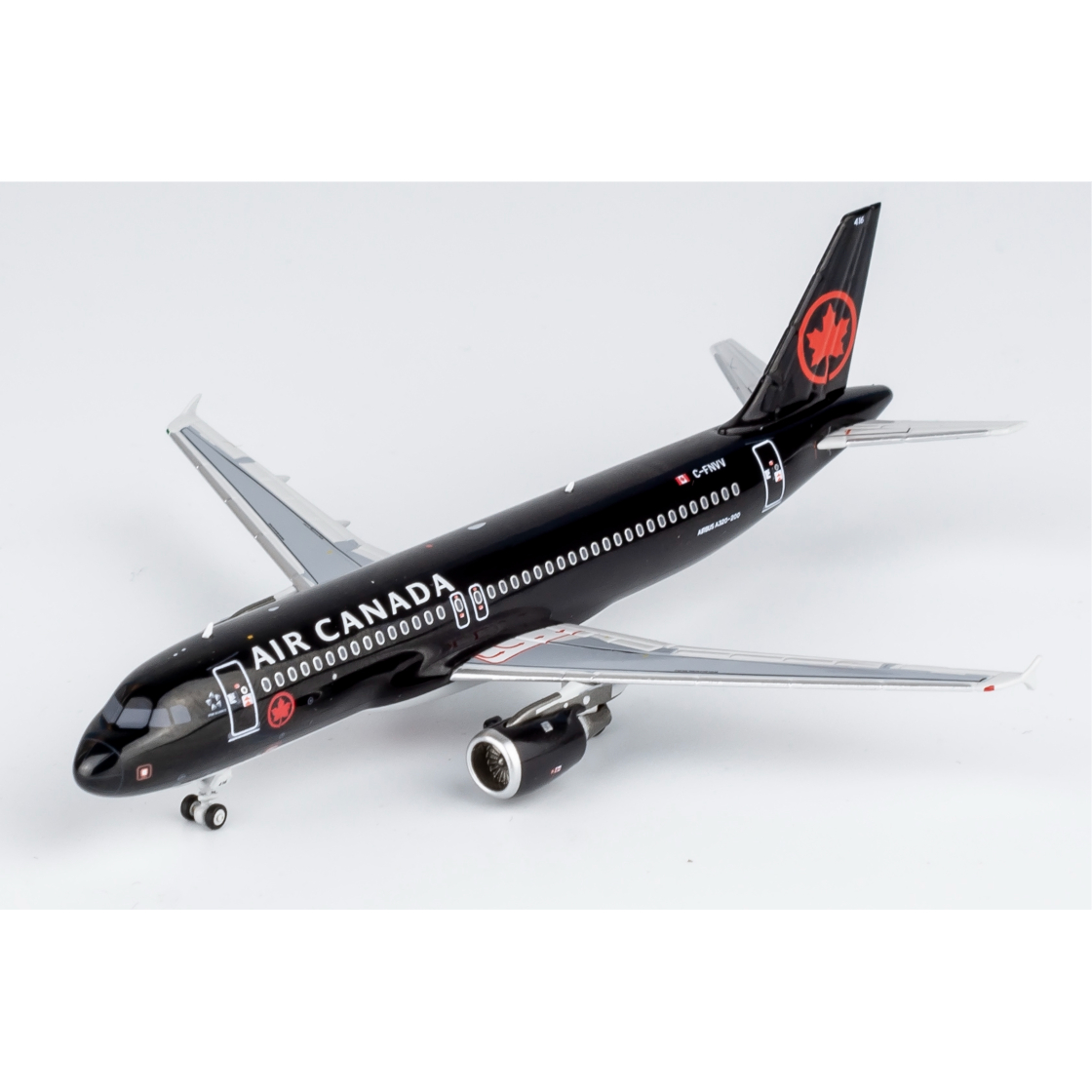 お取り寄せ商品】1/400 A320-200 エア・カナダ 「真っ黒な新塗装