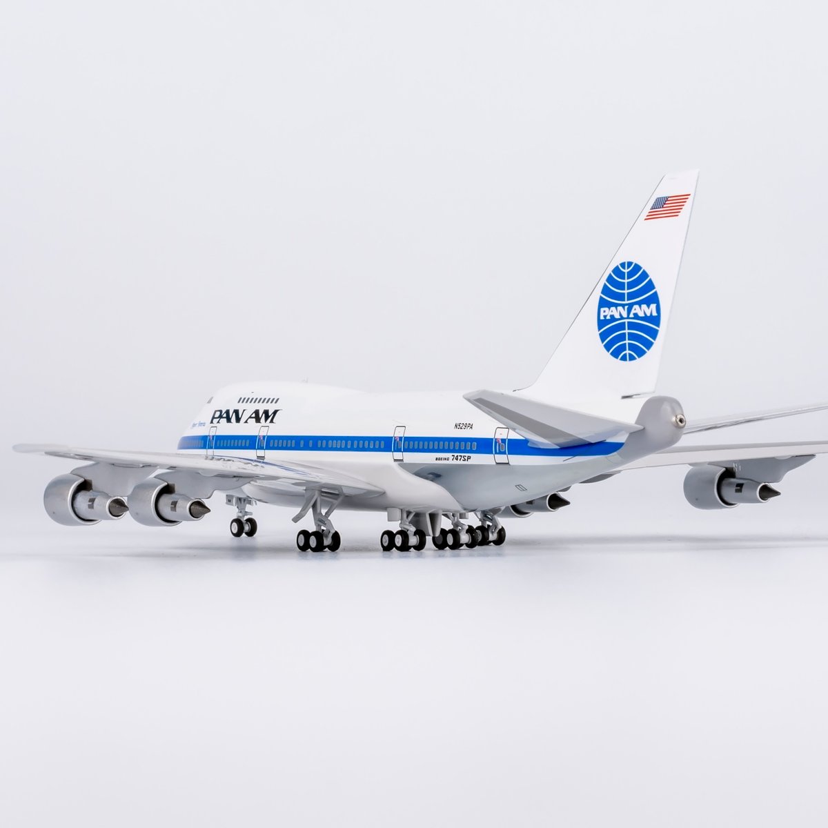 超激レア！1/400パンアメリカン航空ボーイング747SP お取り寄せ商品】1/400 747SP パンアメリカン航空「Clipper America
