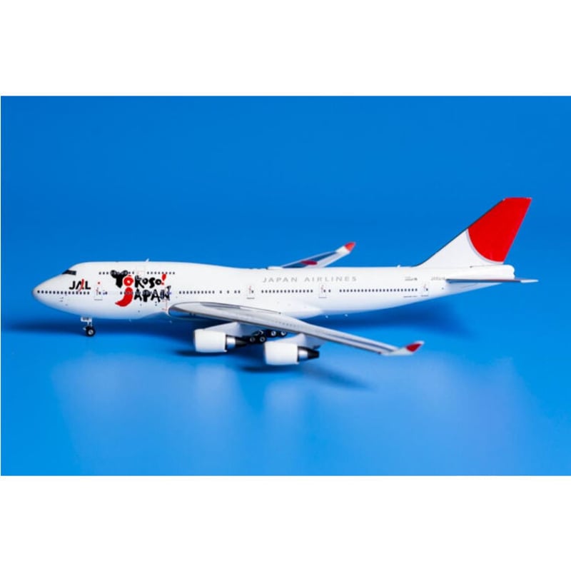 非売品・新商品情報】1/400 747-400 JAL「Yokoso Japan」J...