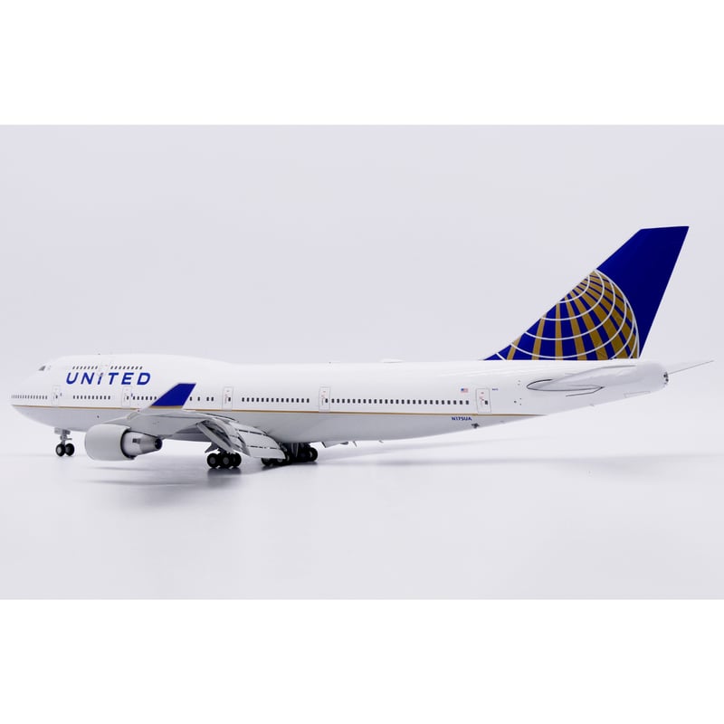 お取り寄せ商品】1/200 747-400 ユナイテッド航空 N