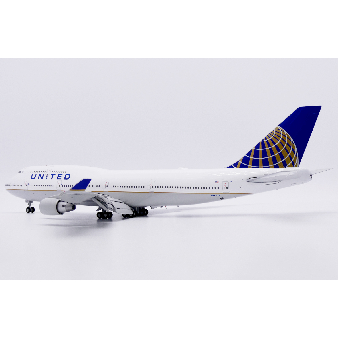 ユナイテッド航空 747-400 N175UA 1/200 お取り寄せ商品】1/200 747-400 ユナイテッド航空 N