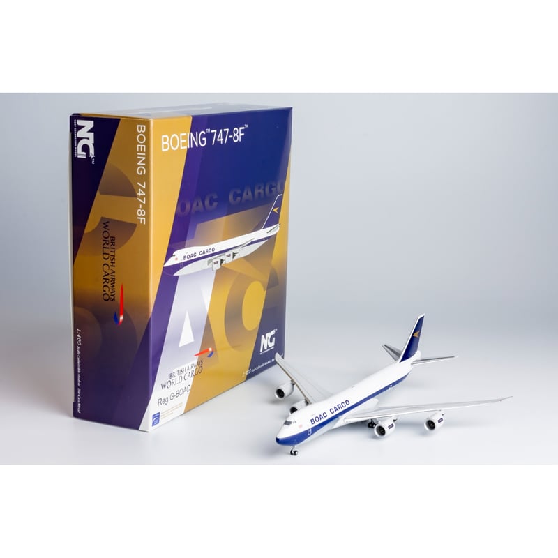 お取り寄せ商品】1/400 747-8F BOAC/英国海外航空 仮想塗装 G-BOA
