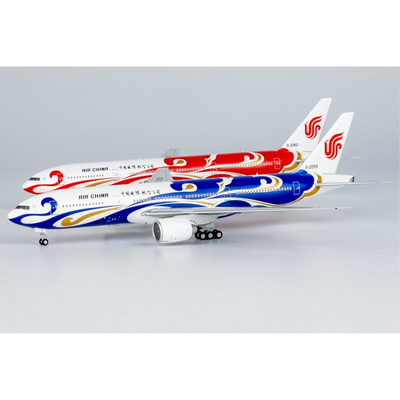 お取り寄せ商品】1/400 777-200 中国国際航空「祥雲(赤)」 B-