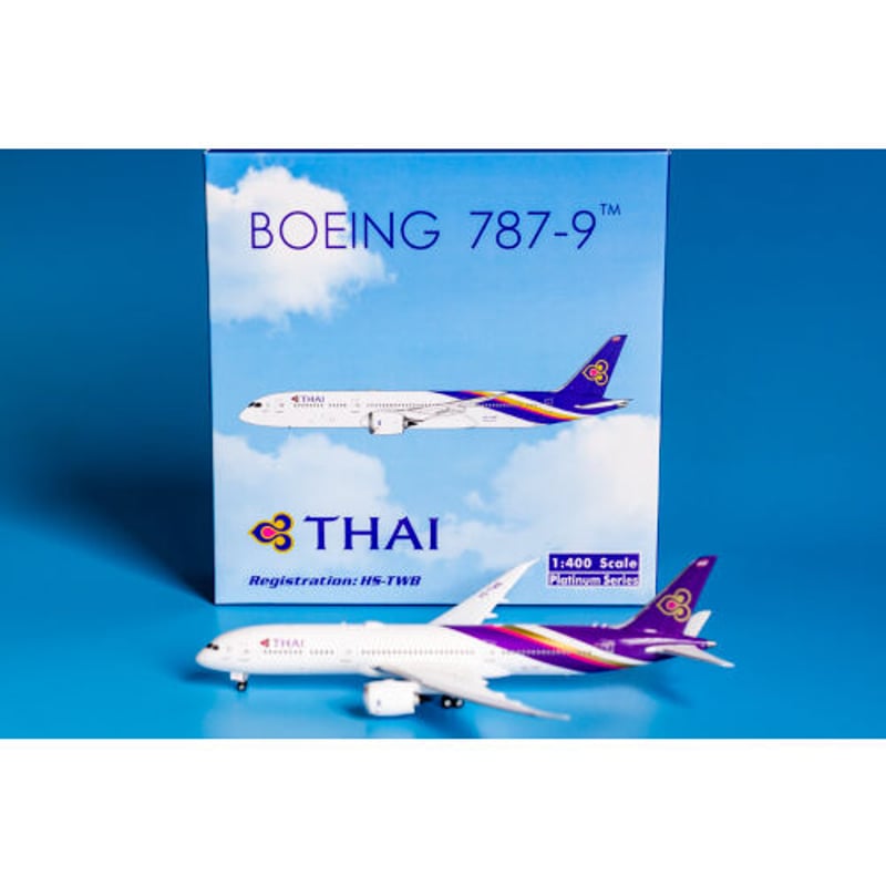 Aviation 1:400 THAIタイ国際航空 B787-9 HS-TWB Aviation400 Thai Airways International Boeing 787-9