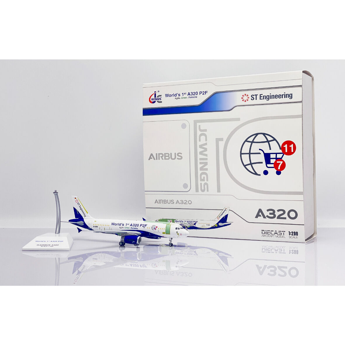 お取り寄せ商品】1/200 A320(P2F) エアバス社 お取り寄せ商品】1/200 A320(P2F) エアバス社