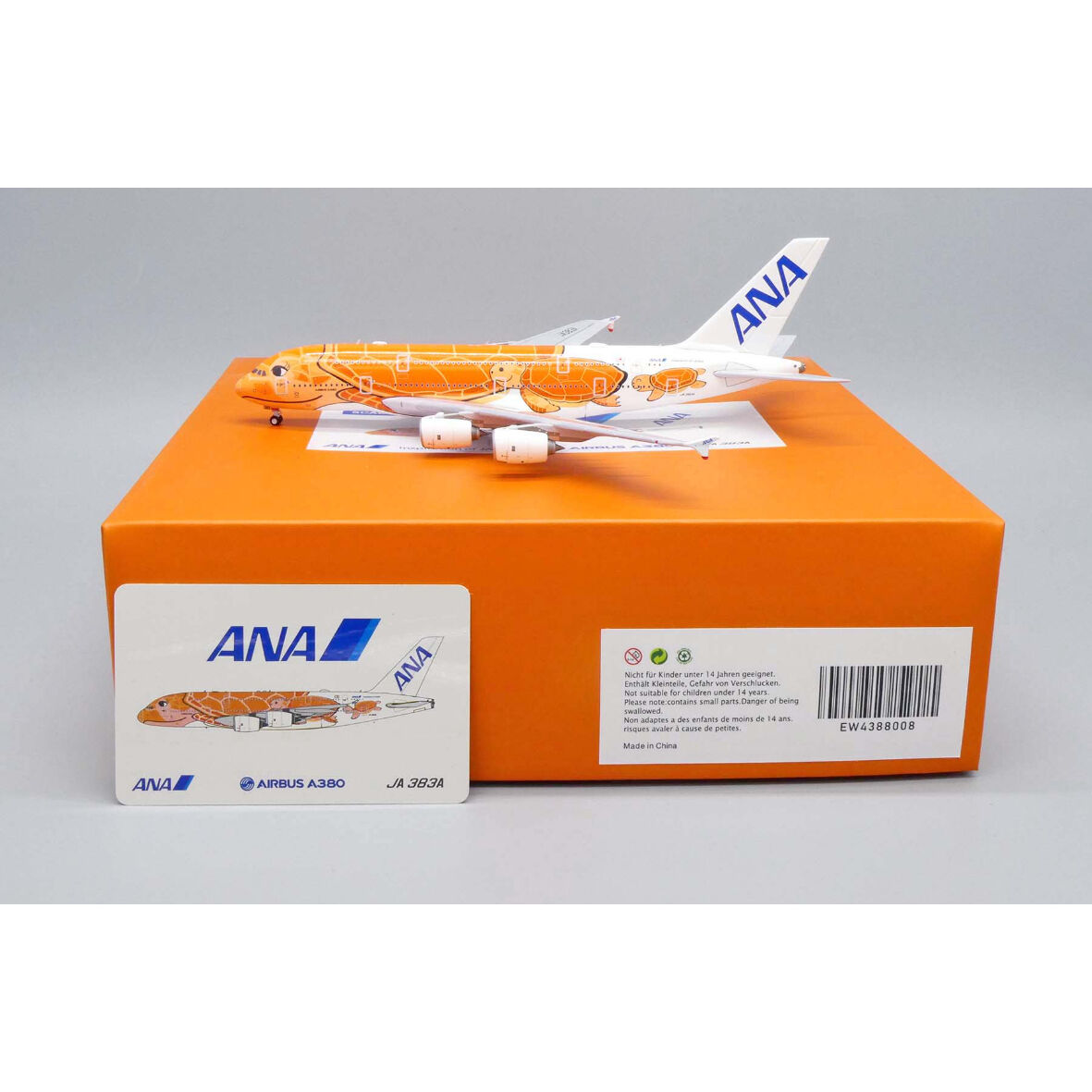 非売品・新商品情報】1/400 A380 ANAフライングホヌ ハワイの「夕陽